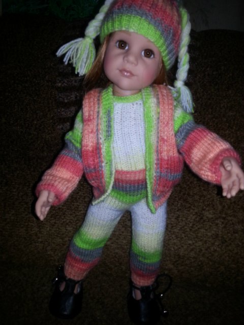 Мои "одевалочки" для Рыжульки (кукла ГОТЦ)