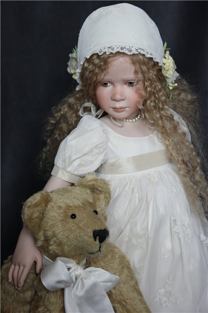 Лилу (Lilou) фарфоровая красавица от Рут Триффайзен (Ruth Treffeisen) (фото 3)