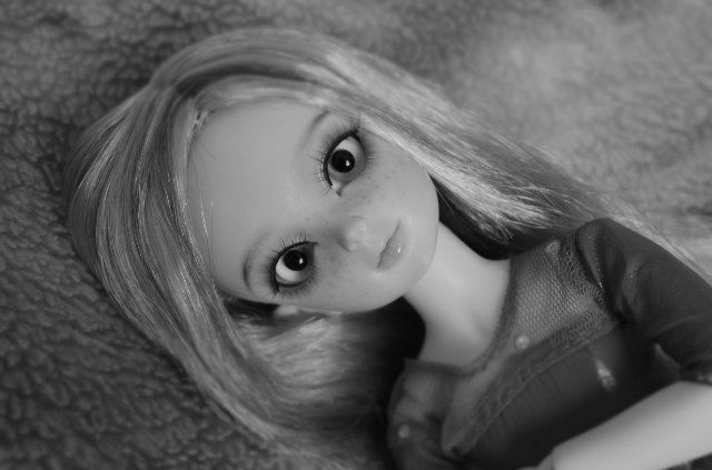 Временно побуду я блондинкой. Fantasy doll: Charlotte