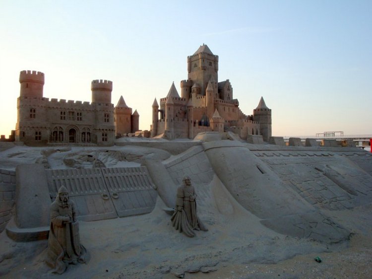 Замки из песка. Путешествие по Схевенингену (Scheveningen, Holland) (фото 9)