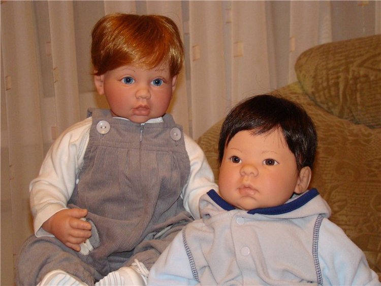 Как быстро деточки взрослеют - коллекционные куклы-мальчики от Ли Миддлтон (фото 8)