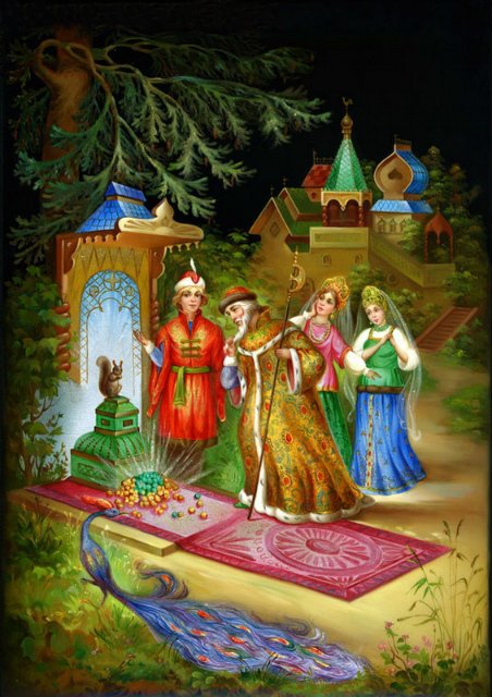 Усмотри тропинку в сказку или Здесь русский дух, здесь Русью пахнет. Федоскинская лаковая миниатюра