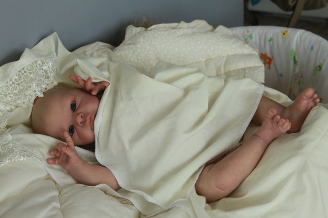 Джиллка№2 кукла реборн Элины Кудрявцевой | Бэйбики Джиллка№2 кукла реборн Элины Кудрявцевой (фото 5)