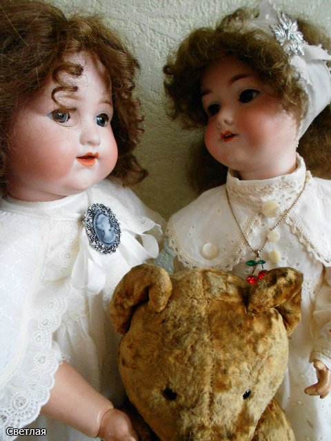 Выполняю обещание. Дарина и Рада. Утренний переполох