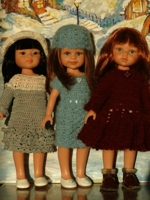 Паолочки в вязаных нарядах (фото 4)