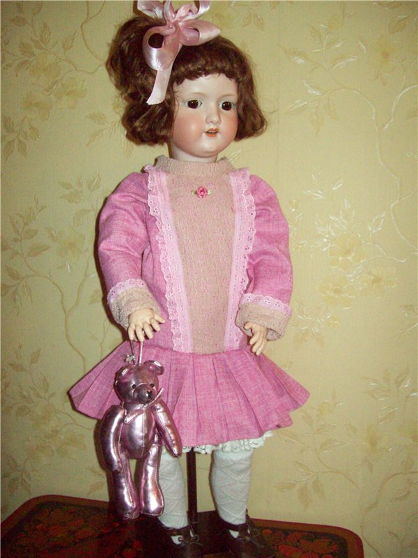 Преображение. Девочка в розовом. Armand Marseille (фото 8)