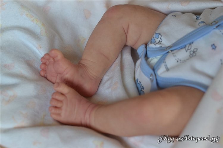 Кукла реборн Mathis от Gudrun Legler, художник Ольга Астаповская