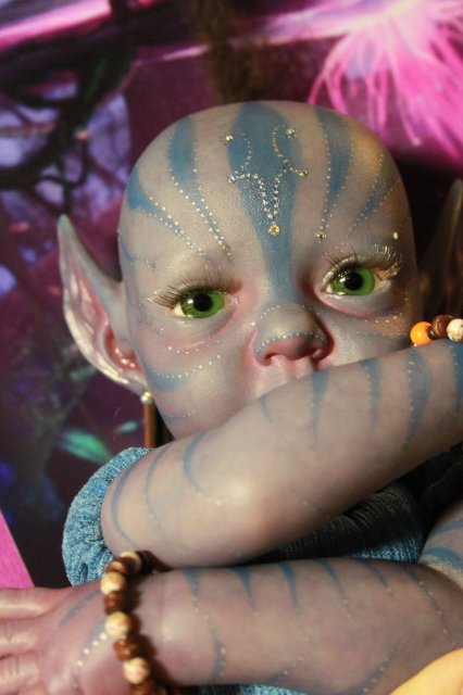 Поону (Полина) аватарёнок - кукла Элины Кудрявцевой