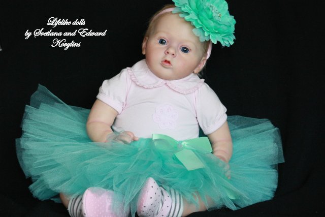 Куколка реборн Светочка из молда Тиффани от Ковылиных Светланы и Эдуарда | Бэйбики Куколка реборн Светочка из молда Тиффани от Ковылиных Светланы и Эдуарда