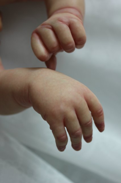 Томочка! Кукла реборн на основе молда Tommy by Sandy Faber