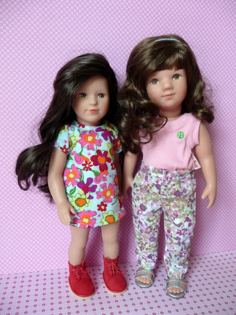 Игровые куклы К.Крузе Helena, Laura, Kiki, Julie и Мари Крузе