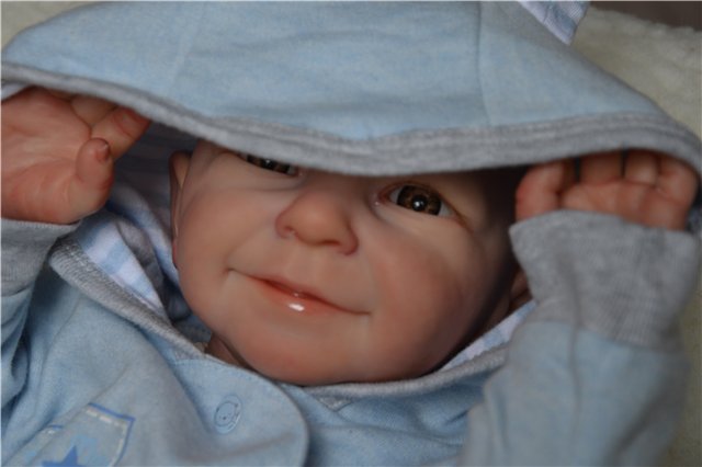 Малыш реборн позитивчик — Куклы Реборн (Reborn): работы мастеров (фото 2)