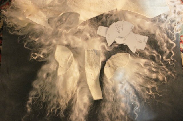 Парик из шкурки козы — Одежда и обувь для кукол BJD (БЖД): 1/3 (фото 8)