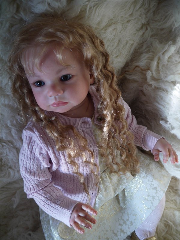 Малышка Злата, кукла реборн Натальи Фединой, Baby-Zest