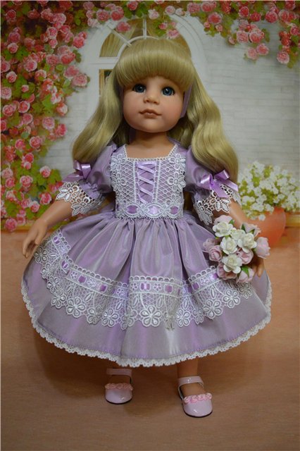 Сиреневые цветы весны | Бэйбики Сиреневые цветы весны — Одежда и обувь для кукол своими руками: фото