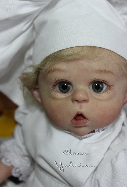 Поваренок по мотивам работы "Прототип мини Офелии". Куклы реборн Елены Ядриной (фото 10)