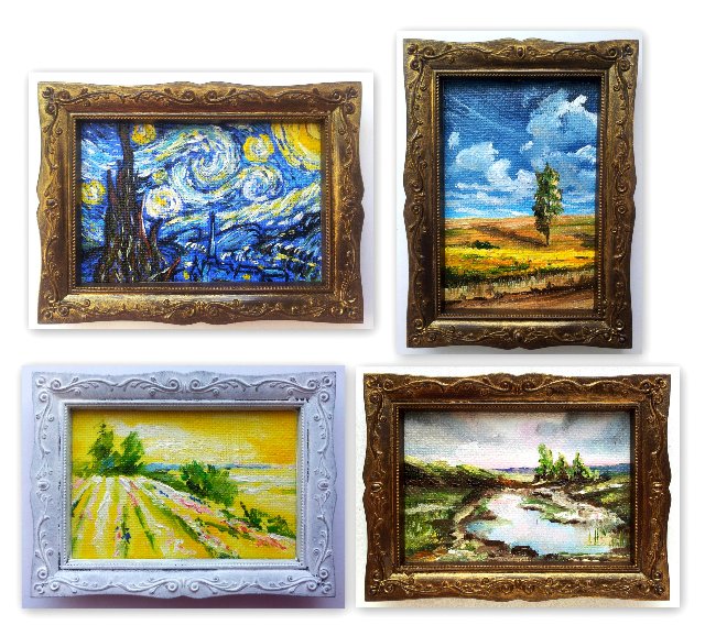 С портретами беда — Кукольная миниатюра своими руками: еда (фото 8)