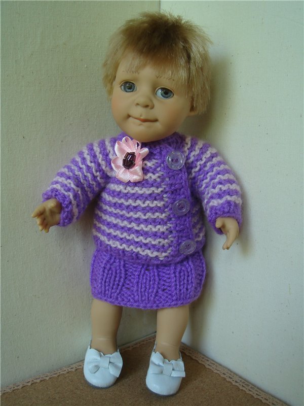 Моя маленькая характерная девочка Berenguer - Гелечка (фото 5)