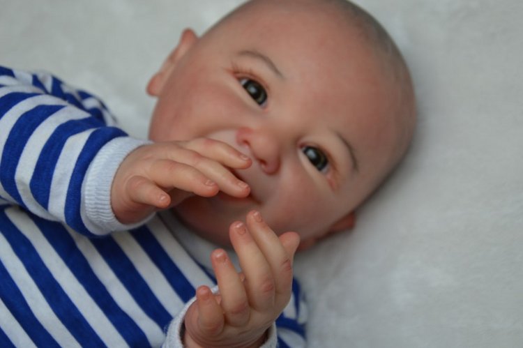 Малыш "Пойдем гулять!" — Куклы Реборн (Reborn): работы мастеров