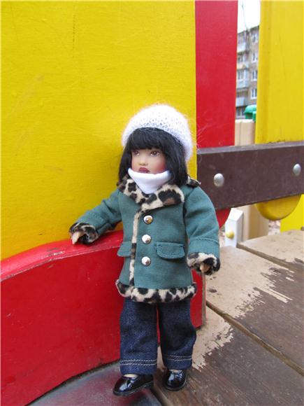 Осенняя прогулка. Куколка Helen Kish Zsu Zse