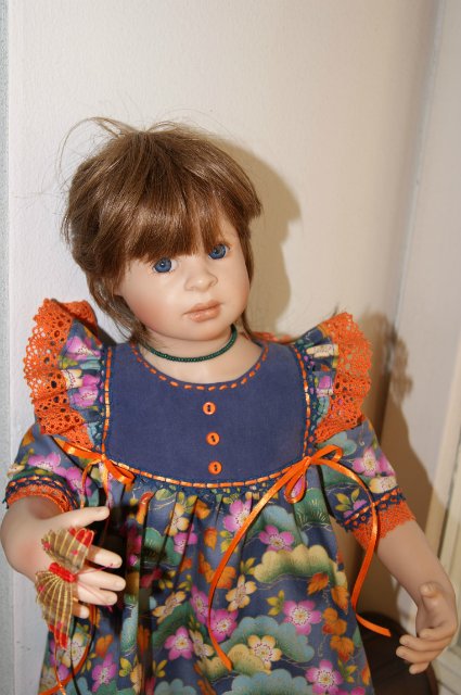 Коллекционная кукла Наташа от Хайди Плюшок. Одежда своими руками