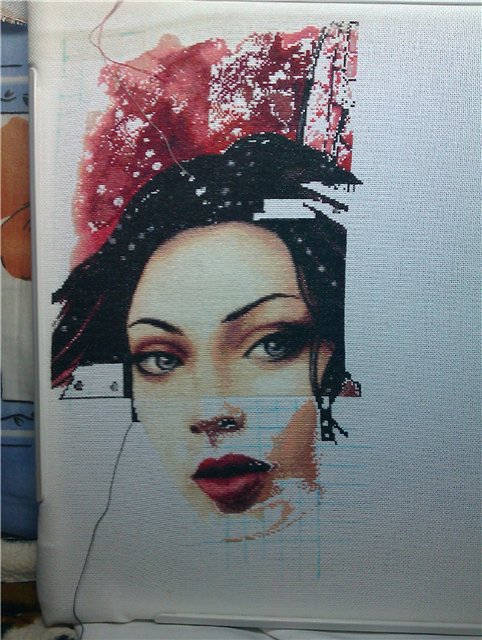 Моя Незнакомка — Вышивка крестиком