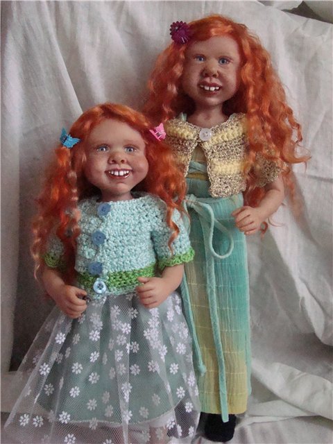 В ожидании Рождества... Авторские куклы Кондрашовой Ирины