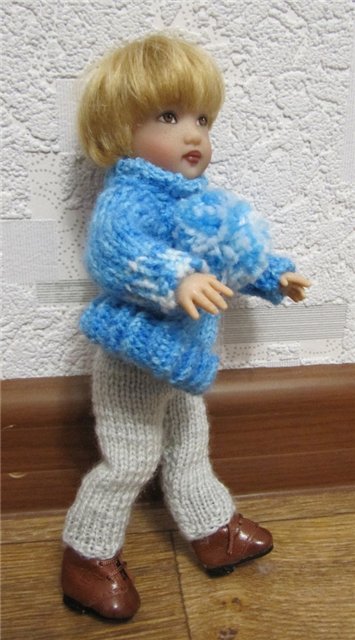 Как Михель на работу к маме ходил. Коллекционная кукла Helen Kish (фото 6)