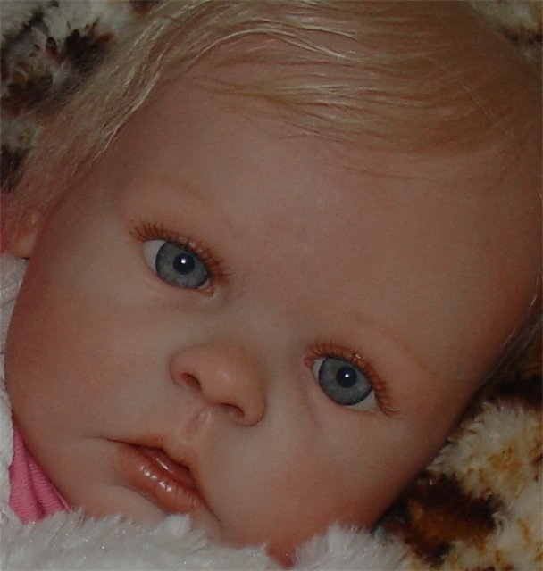 Моя царевна-несмеяна. Малышка-реборн из молда Gracie от Anne Timmerman