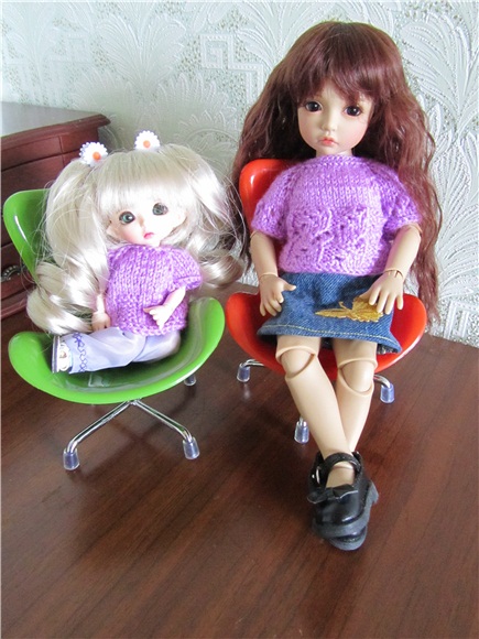 Сиреневое настроение | Бэйбики Сиреневое настроение — Одежда и обувь для кукол BJD (БЖД): 1/3