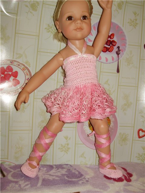 А у нас балетный класс! Одежда для Готц (фото 8)