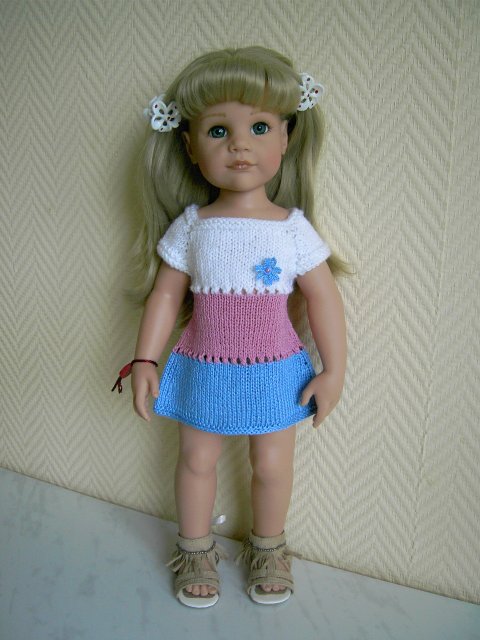 Первый день весны! Куклы Готц (фото 4)