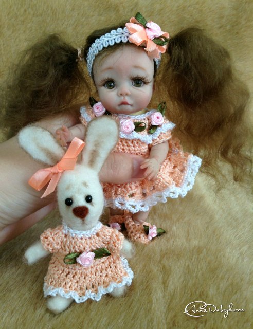 Лилюша. Авторская кукла Анны Добряковой