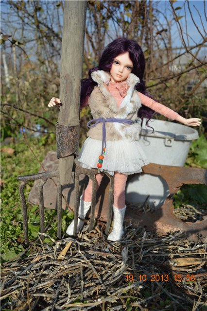 Первая прогулка Леоны. Iplehouse Doll, Leona | Бэйбики Первая прогулка Леоны. Iplehouse Doll, Leona (фото 6)