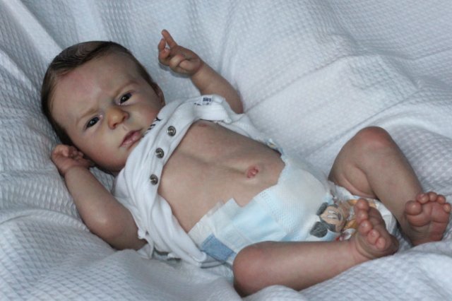 Меня аист принес, кукла реборн Беспаловои Жанны (фото 5)