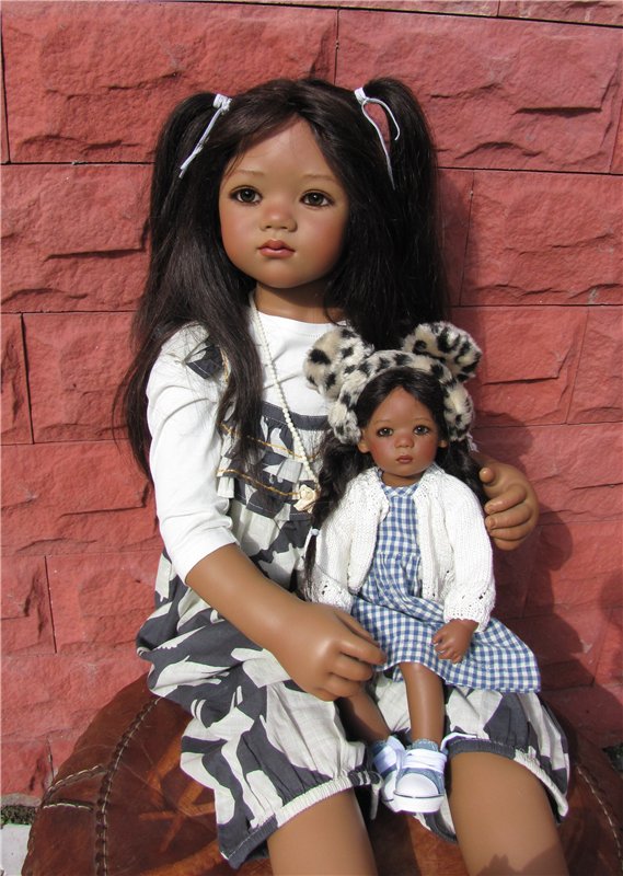 Вспоминая теплые дни. Полуденные танцы кукол Annette Himstedt