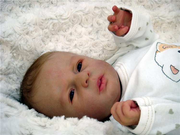 Тоня. Малышка реборн Barmalina Nursery (фото 6)