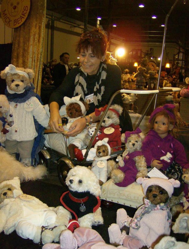 Международная выставка кукол в s'-Hertogenbosch (Den Bosch) в Голландии - 2013. Часть шестая (фото 4)