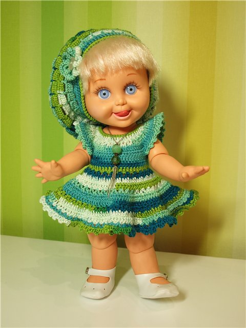 Мои модельки Фейсинки, Galoob Baby Face doll