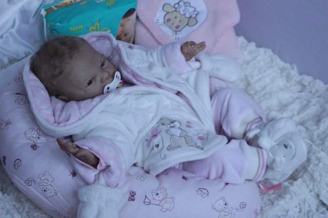 Детка Скарлет... Куколка реборн Виктории Вишни