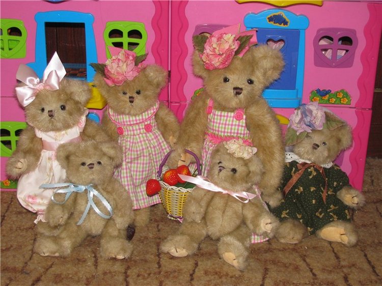 Моя семейка плюшевых мишек Bearington