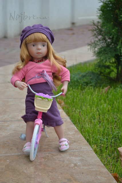 Осень с Линой. Кукла от Kaethe Kruse (фото 2)