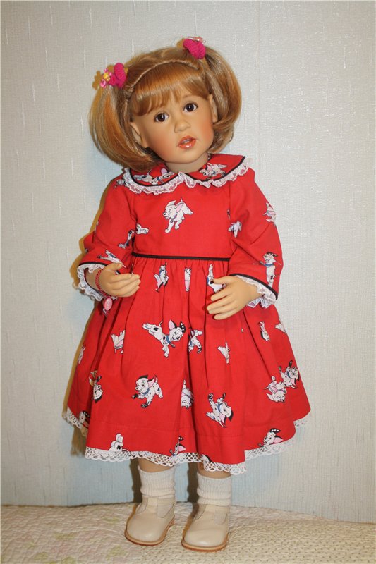 Третья часть. Моя Тува блондиночка от автора Sissel Skille, в новом наряде (фото 3)