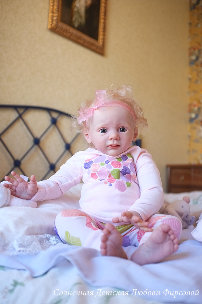 Малышка реборн Сесиль (Фридолин) от Любови Фирсовой