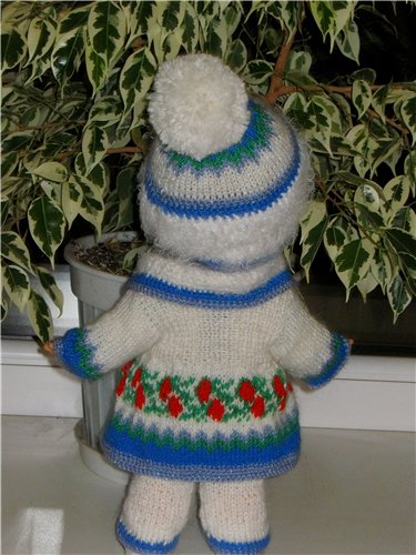 Снегири прилетели. Теплая одежда для фэйсинок и кукол Готц