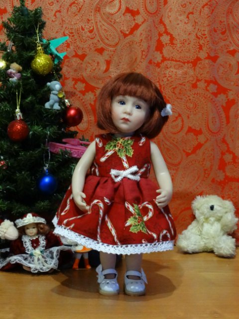 Ёлка в моём детском саду — Одежда и обувь для кукол своими руками: фото (фото 6)