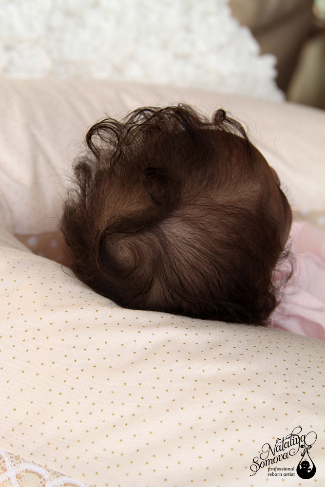 Эвелина. Шоколадка реборн Наталии Сомовой