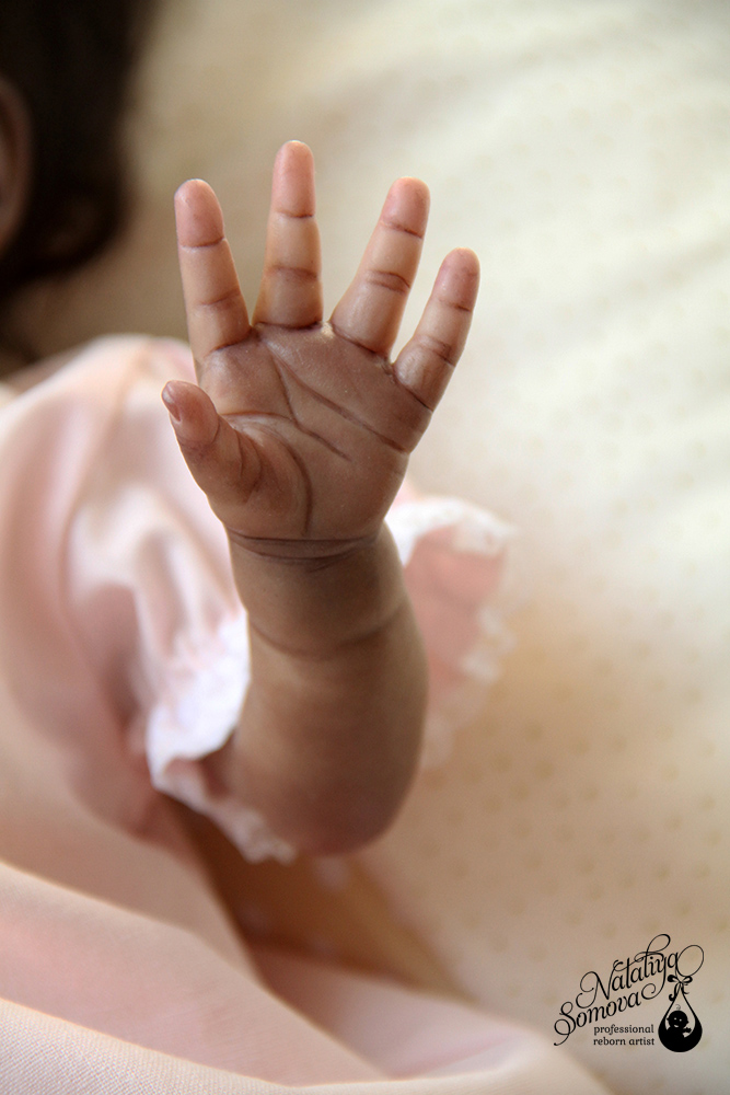 Эвелина. Шоколадка реборн Наталии Сомовой