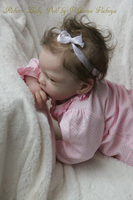Кайли... Куколка реборн Виктории Вишни