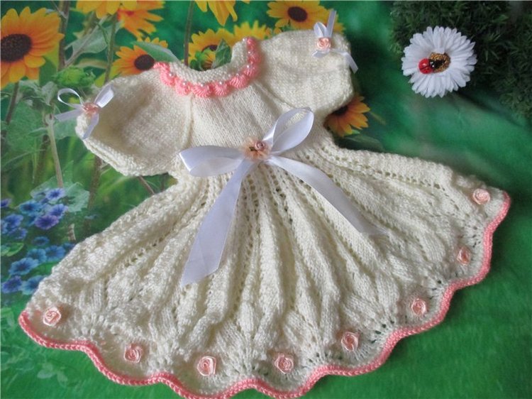 «Бутончик чайной розы»- моя новая работа ( для малышек Lee Middleton ,реборн и всеx подобныx малышек-очаровашек) (фото 9)